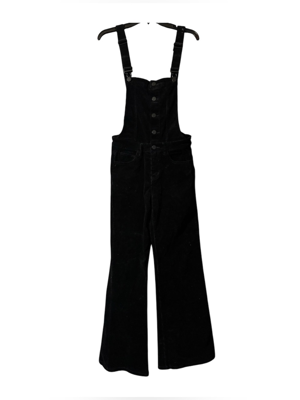 Black Label Women's Corduroy Wide-Leg Overalls
